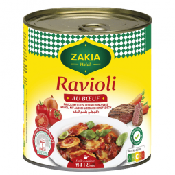 ZAKIA Ravioli de Boeuf 800g