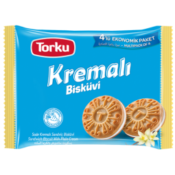 TORKU Cream Biscuits 4x61g